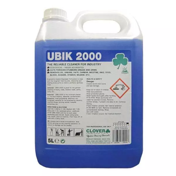 UBIK2000 Cleaner & Degreaser 5 Litre